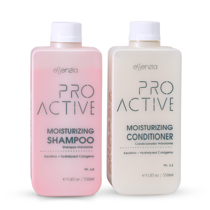 Essenzia Proactive Professional Brazilian Shampoo and Conditioner Combo Kit