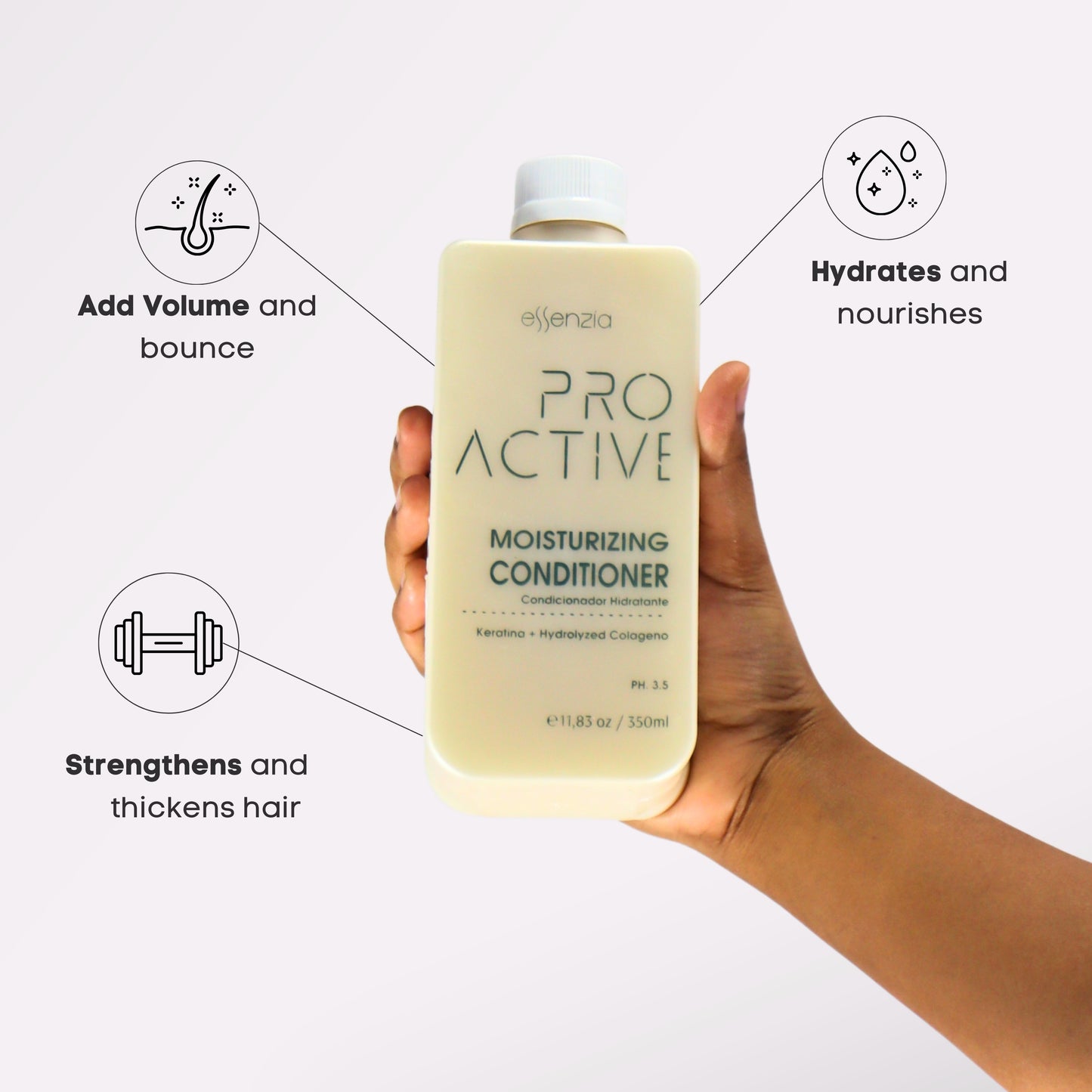 Pro-Active Nanoplastia Moisturizing Conditioner For UltraSmooth Hair